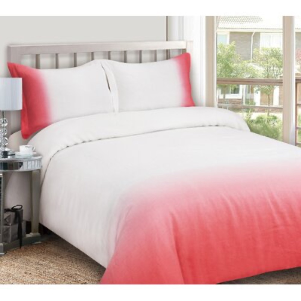 Melange Home 100% linen King duvet cover set NWOT